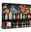 iDream 1000 Pieces Jigsaw Puzzle – Artistic 3D Design, Colorful Wall Decor, Challenging Puzzle Gift for Friends & Family (Petals & Pages)
